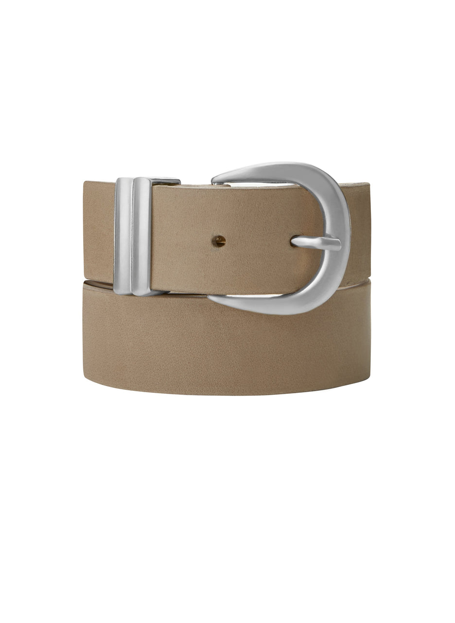 Baukjen Signature Silver Buckle Belt