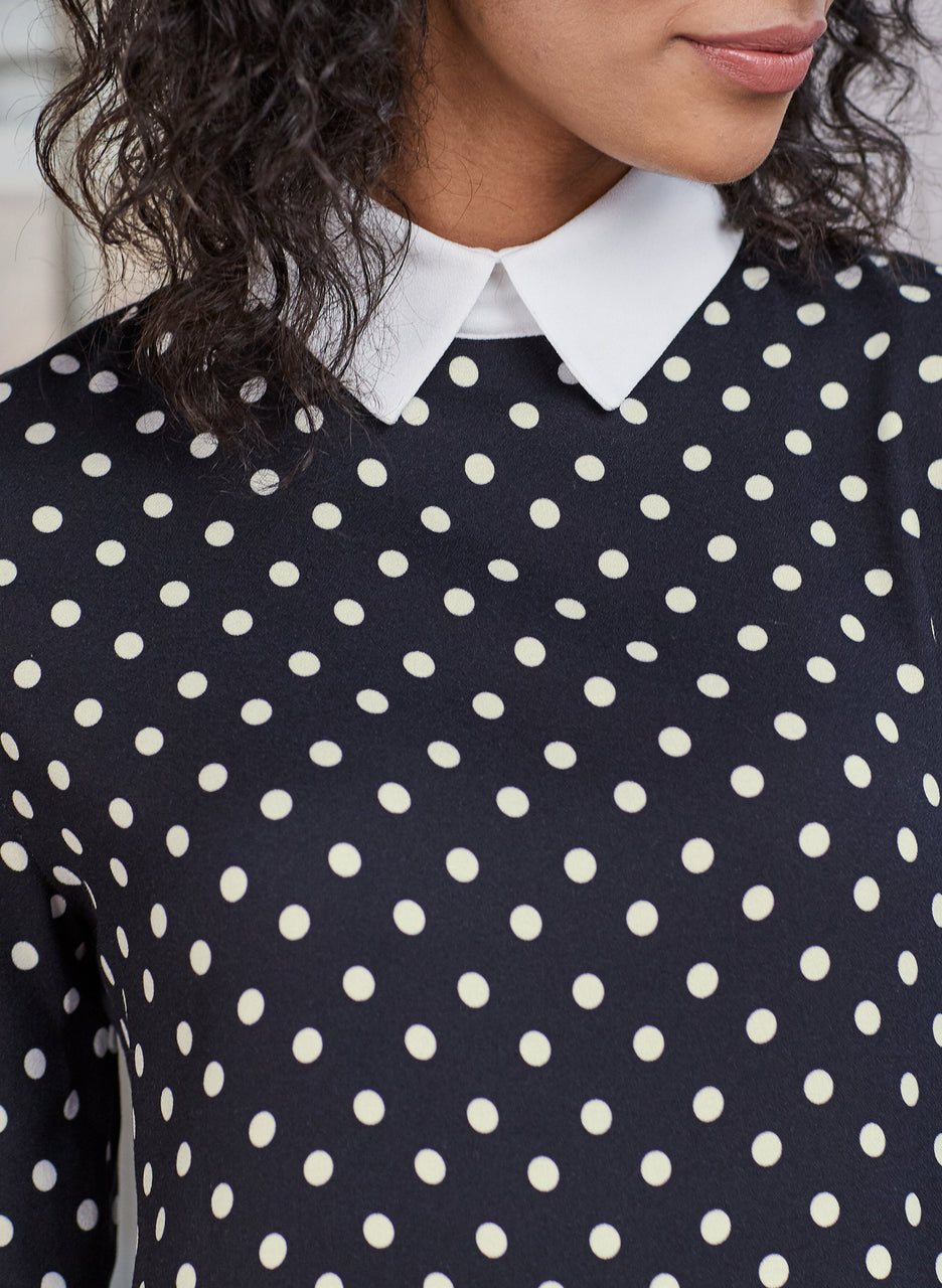Cecile Collar Dress