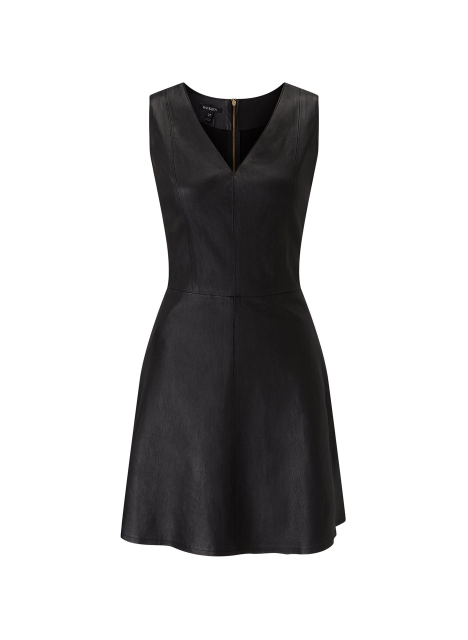Lynn Leather Dress
