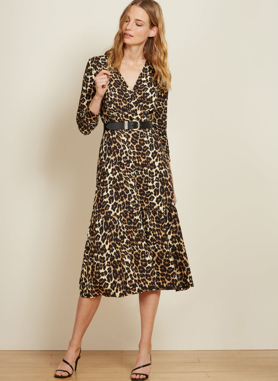 Abigail Leopard Dress