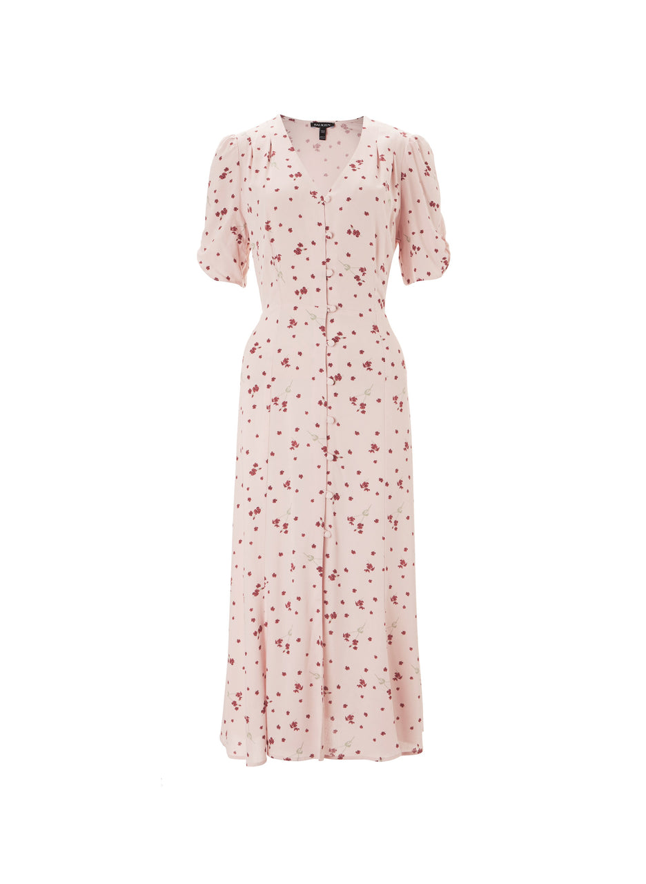 Adele Button Dress