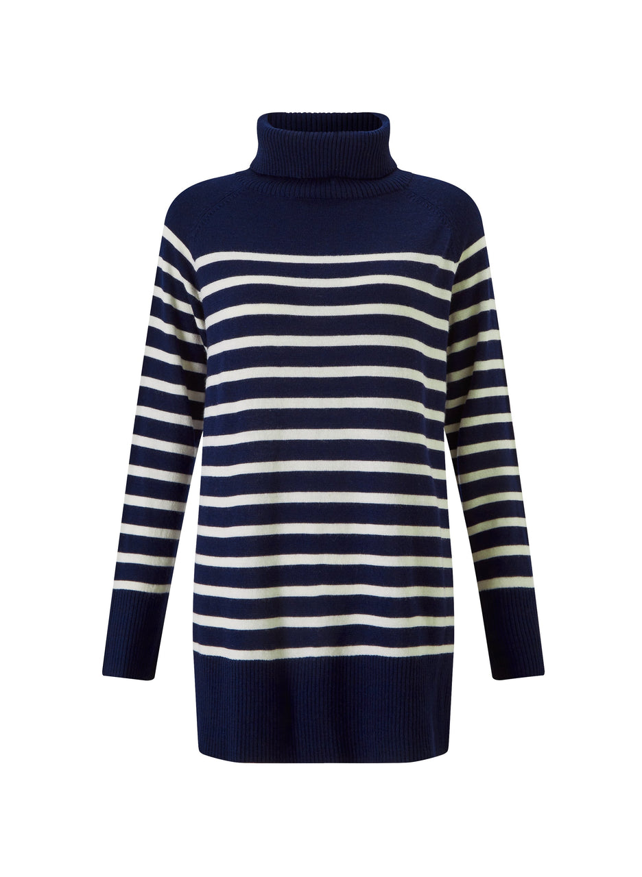 Josee Stripe Turtleneck