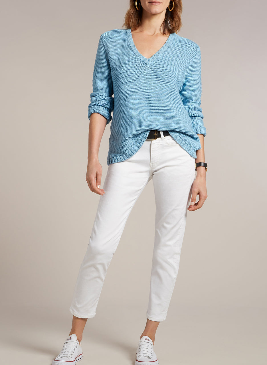 Florrie V-Neck Jumper