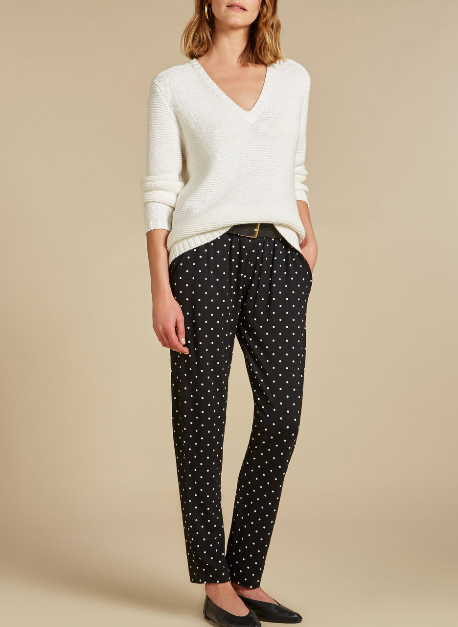 Florrie V-Neck Jumper