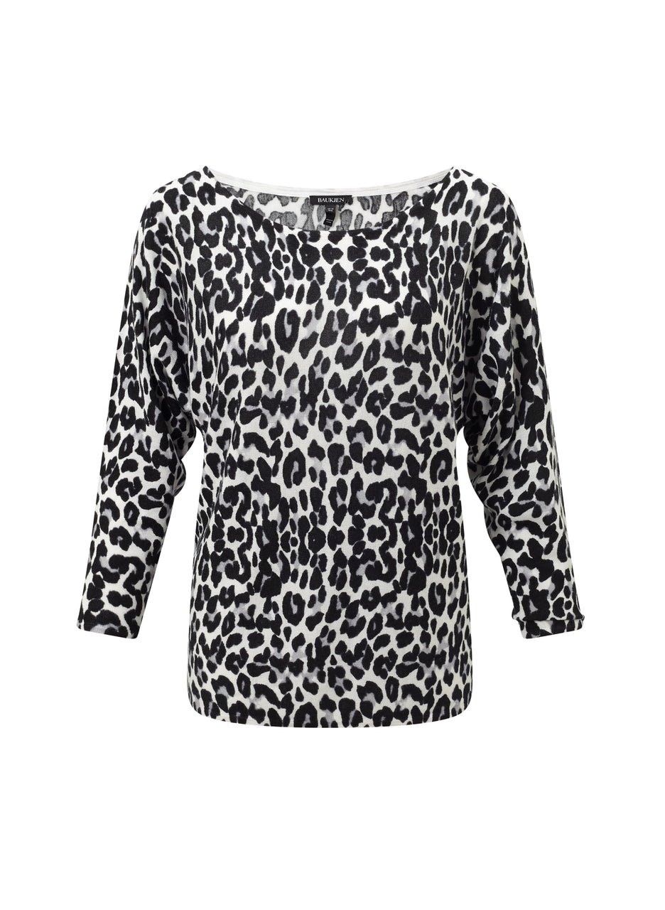 Olive Leopard Knit