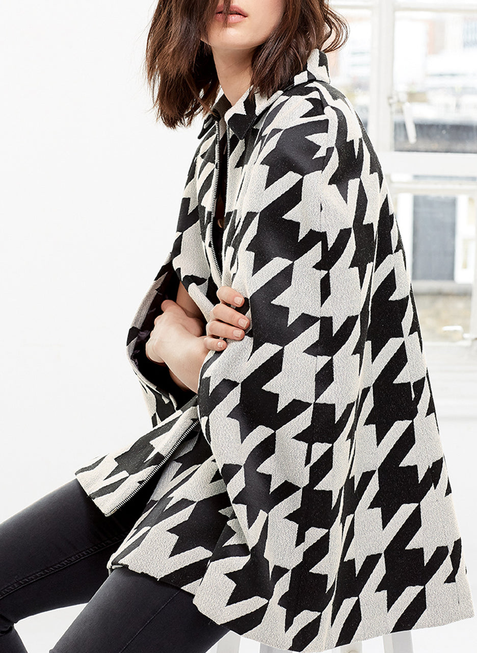 Whitmore Jacquard Cape