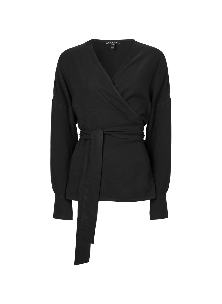 Monique Wrap Blouse