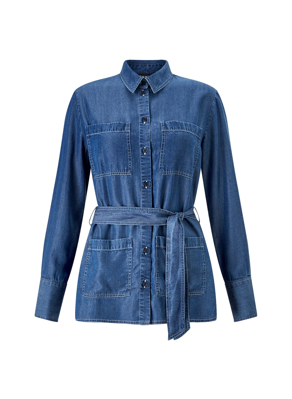 Charla Tie Shirt