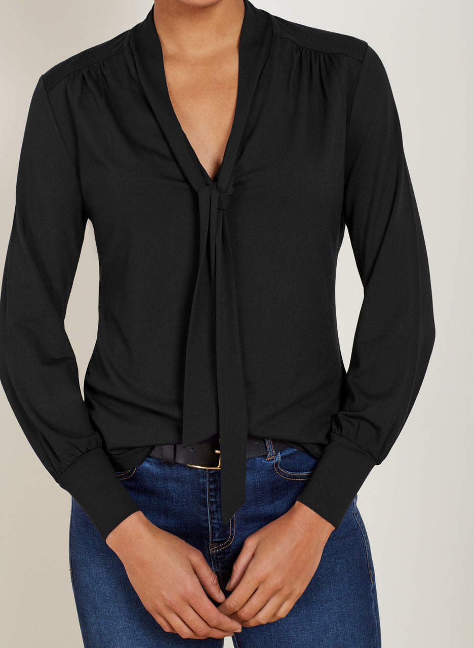 Eleanor Tie Blouse