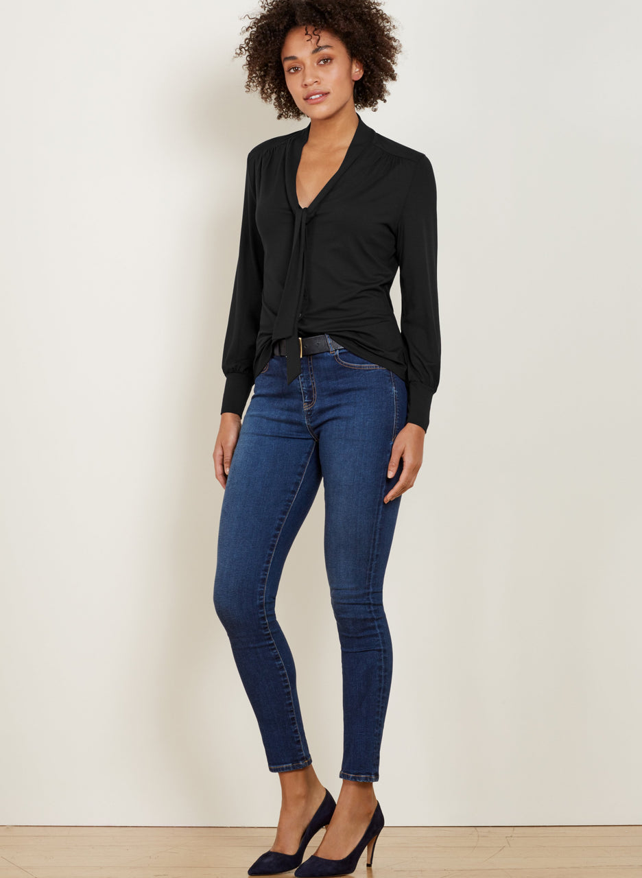 Eleanor Tie Blouse