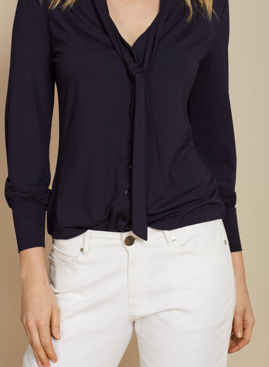 Eleanor Tie Blouse
