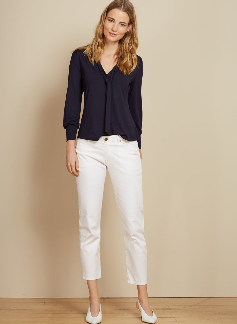 Eleanor Tie Blouse