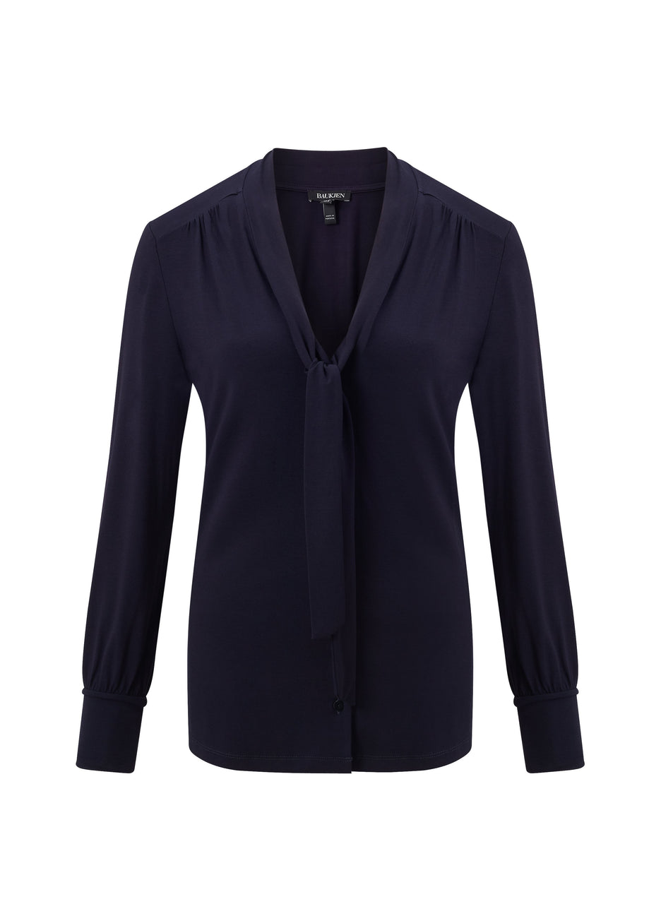 Eleanor Tie Blouse