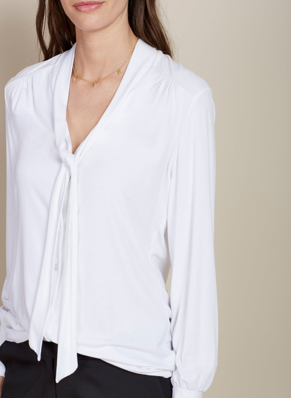 Eleanor Tie Blouse