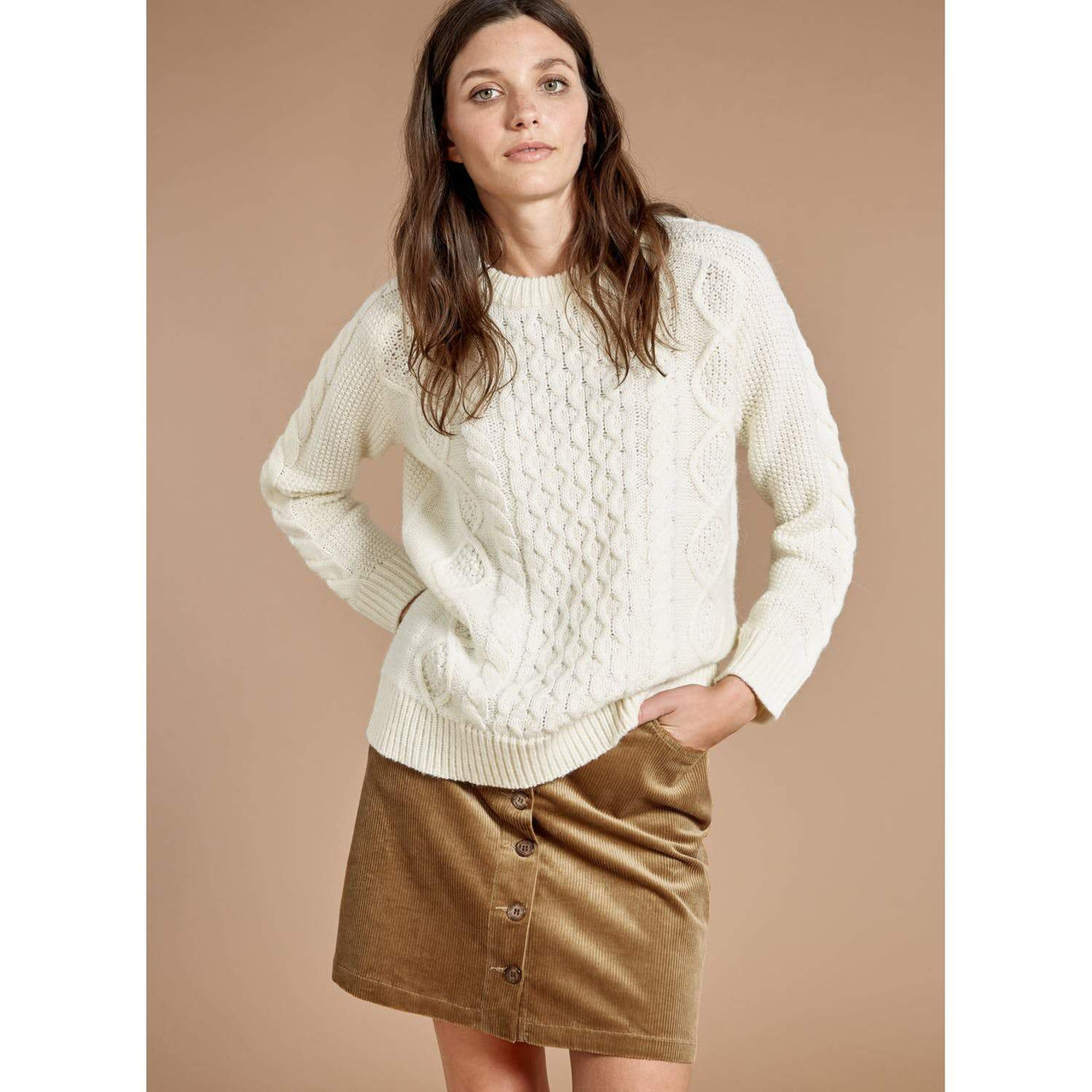 Maretta Corduroy Skirt