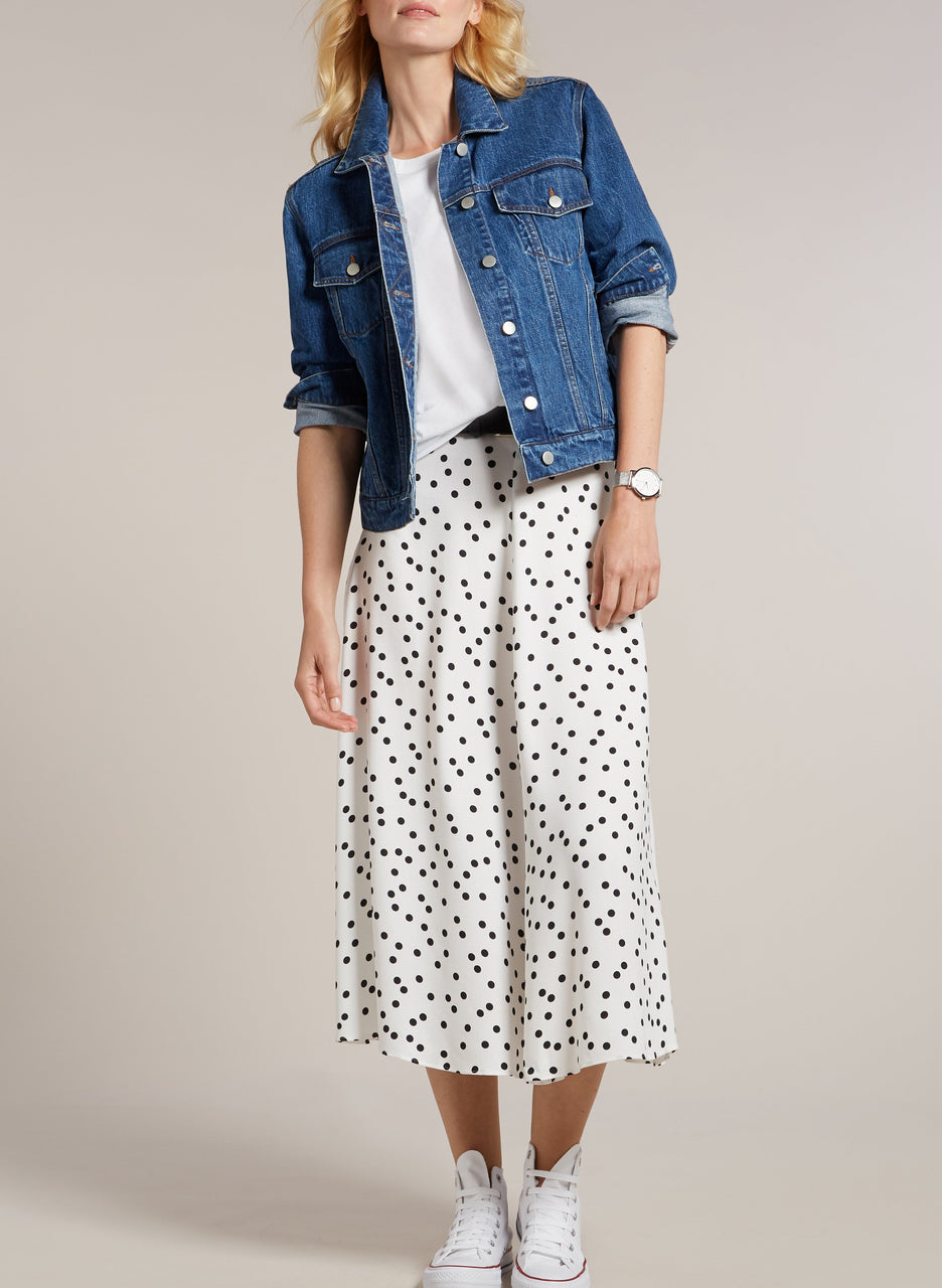 Annabelle Polka Dot Skirt