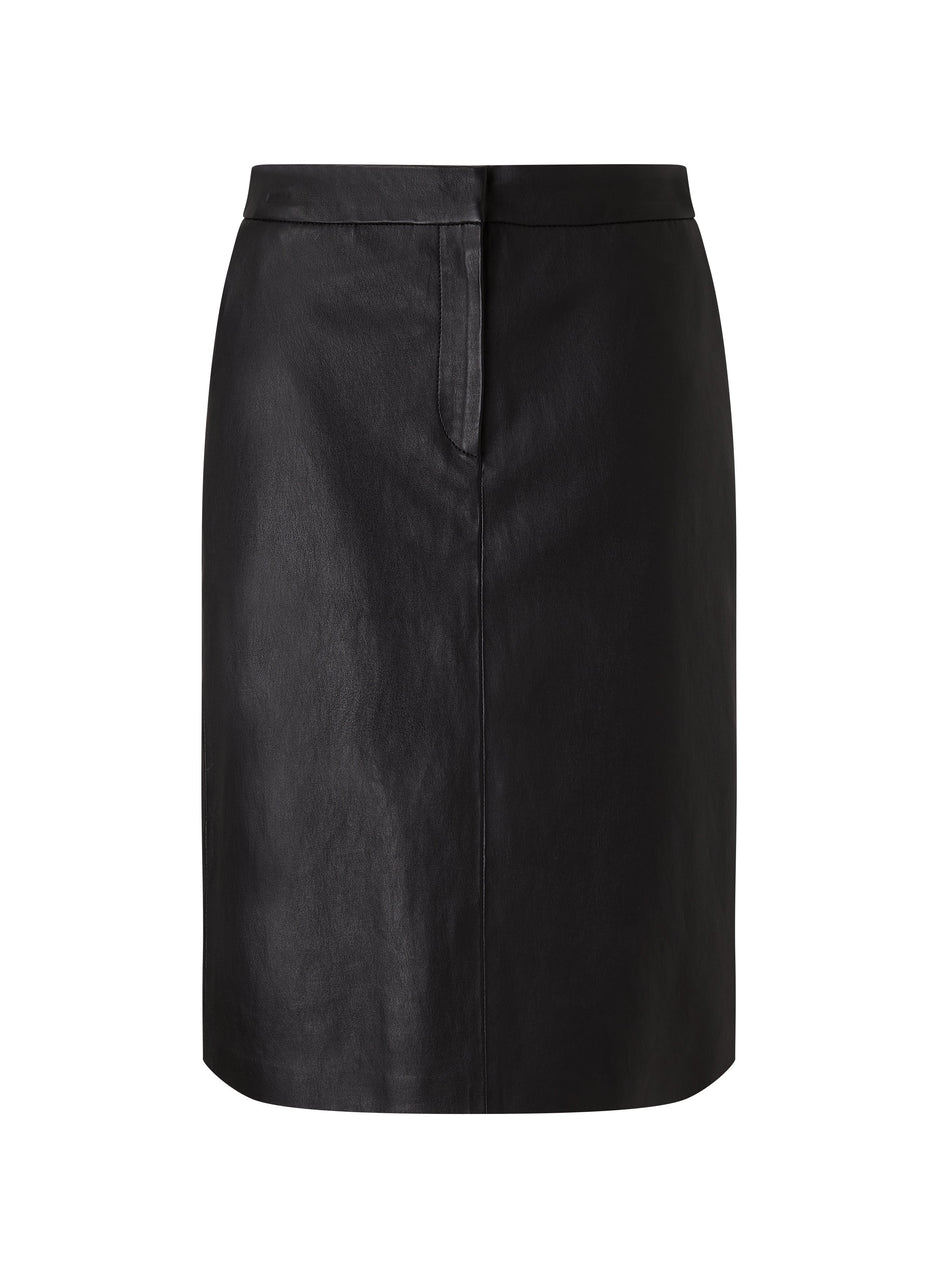 Lynn Leather Skirt