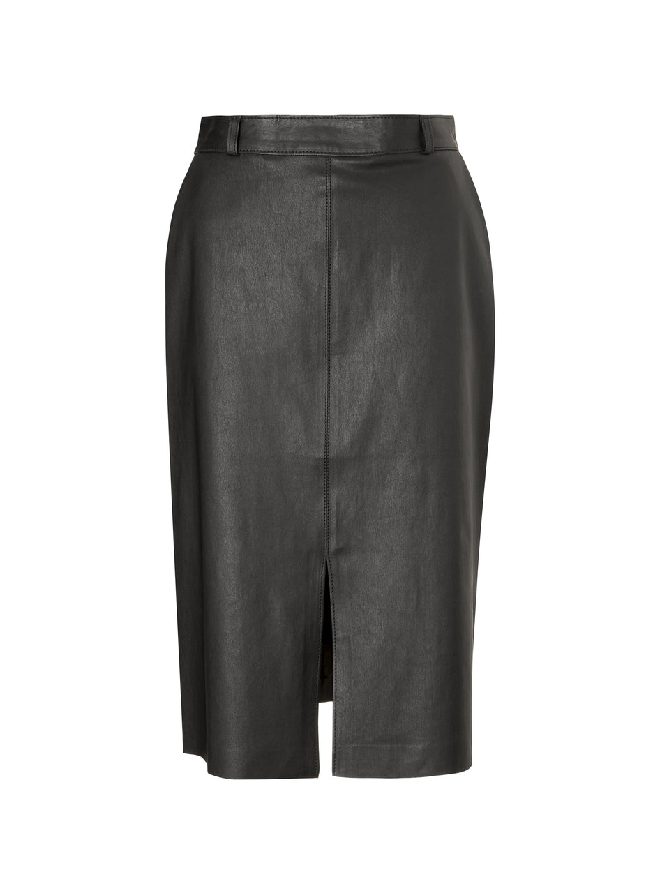 Flynn Leather Skirt