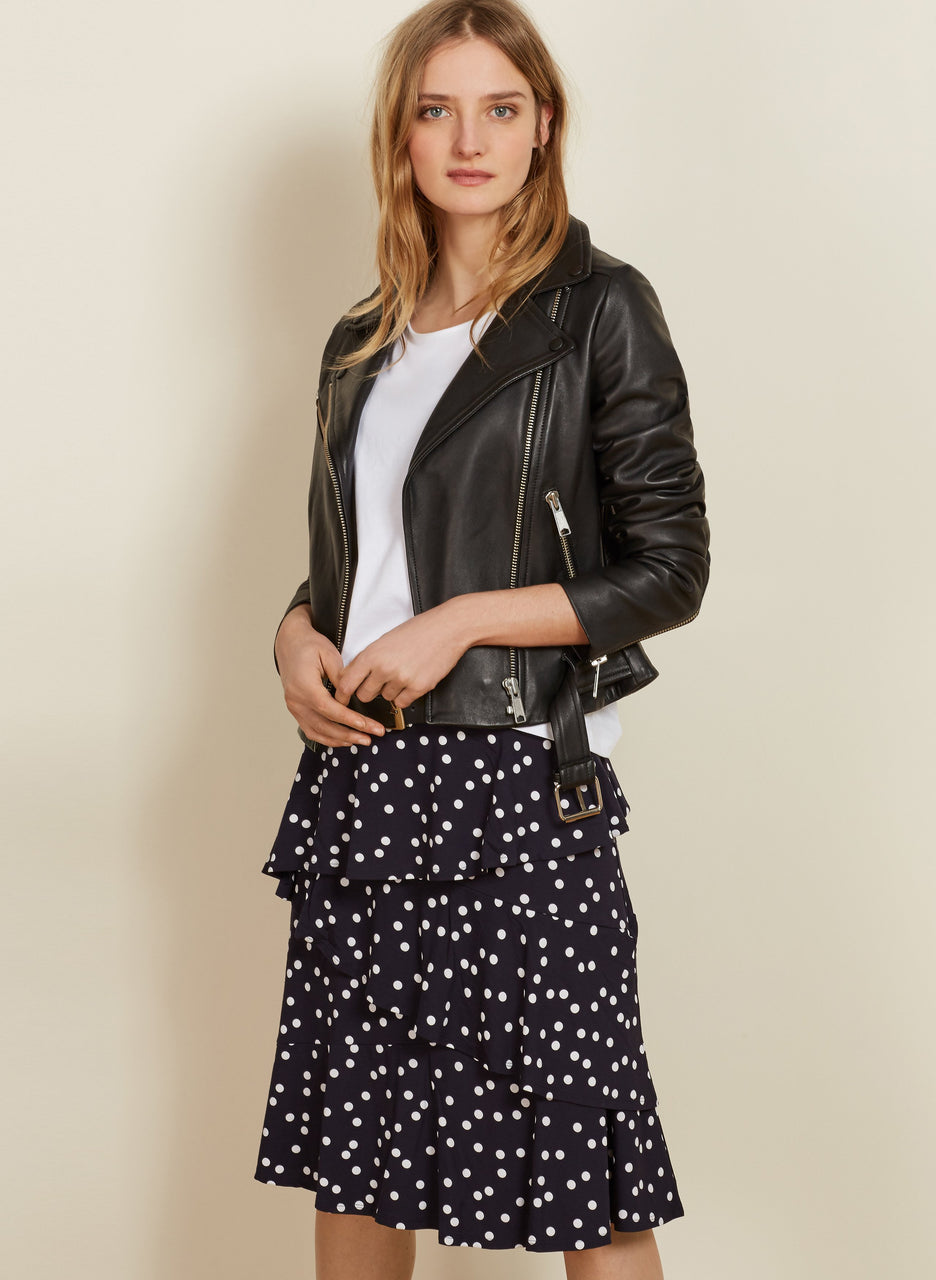 Sapphire Ruffle Skirt
