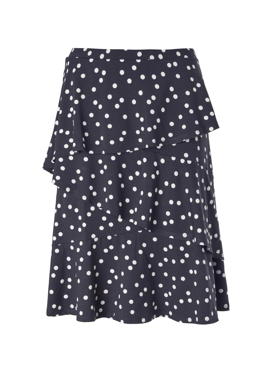 Sapphire Ruffle Skirt