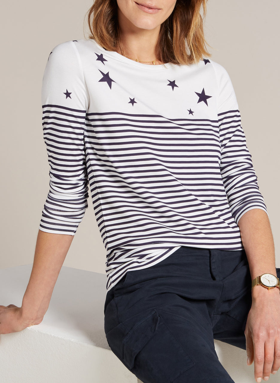 Ally Striped Top