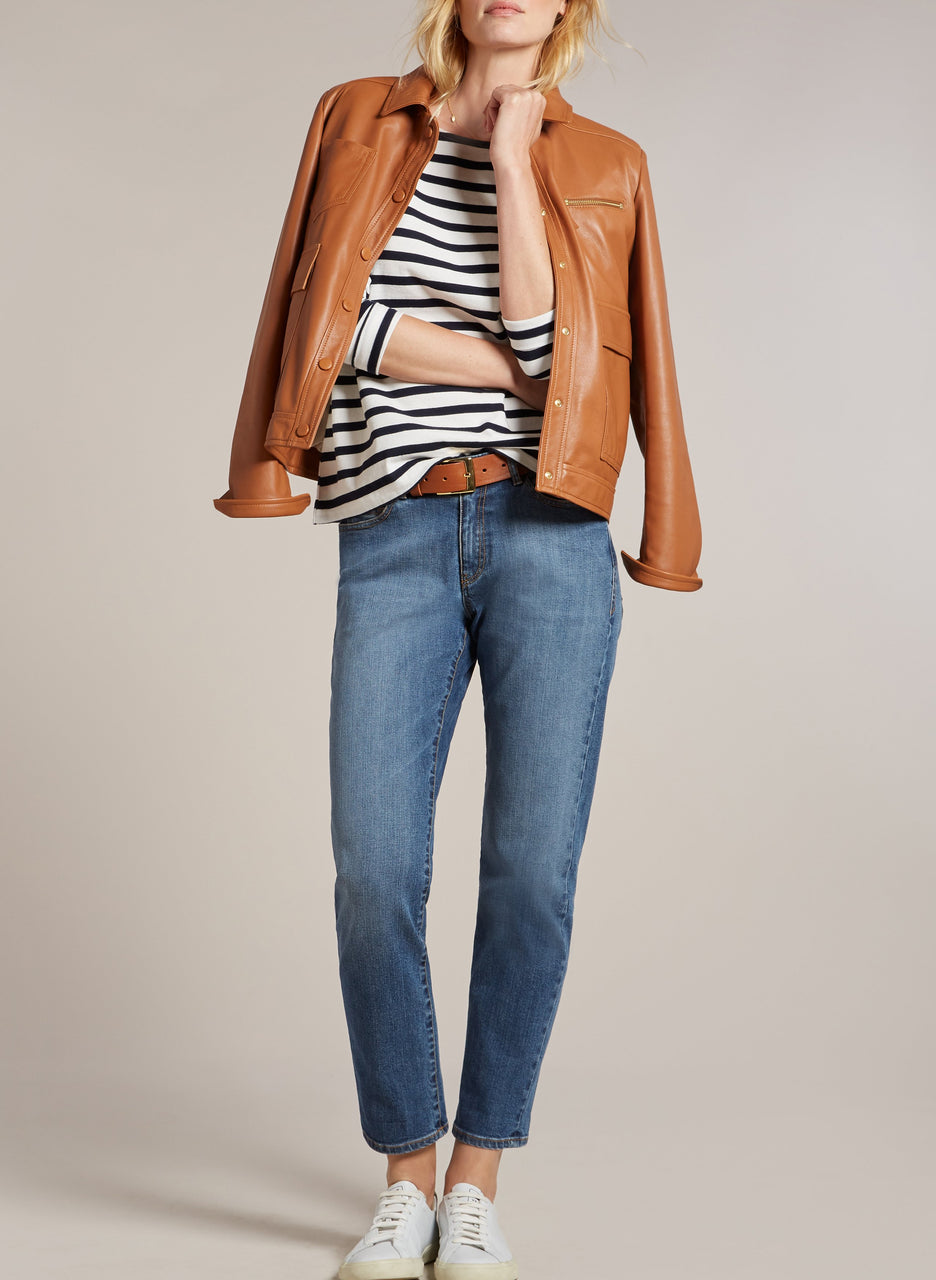 Callie Striped Top