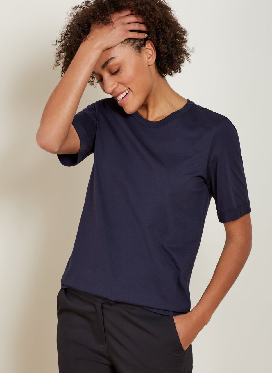 Baukjen Roll Cuff Tee