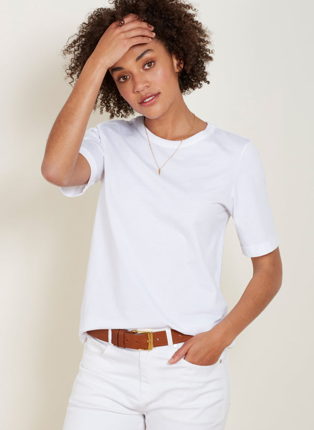 Baukjen Roll Cuff Tee