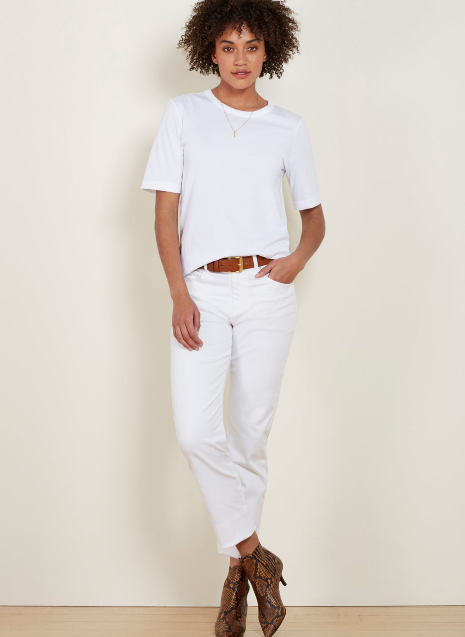 Baukjen Roll Cuff Tee