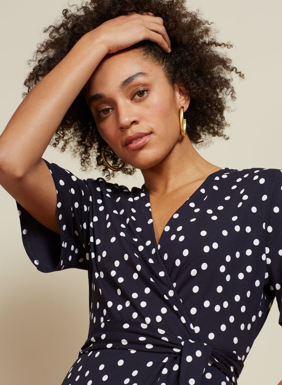 Sapphire Wrap Top