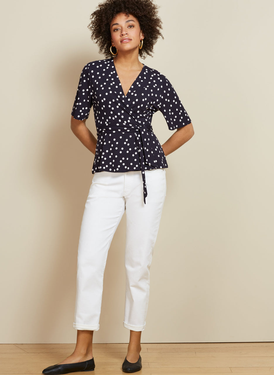 Sapphire Wrap Top