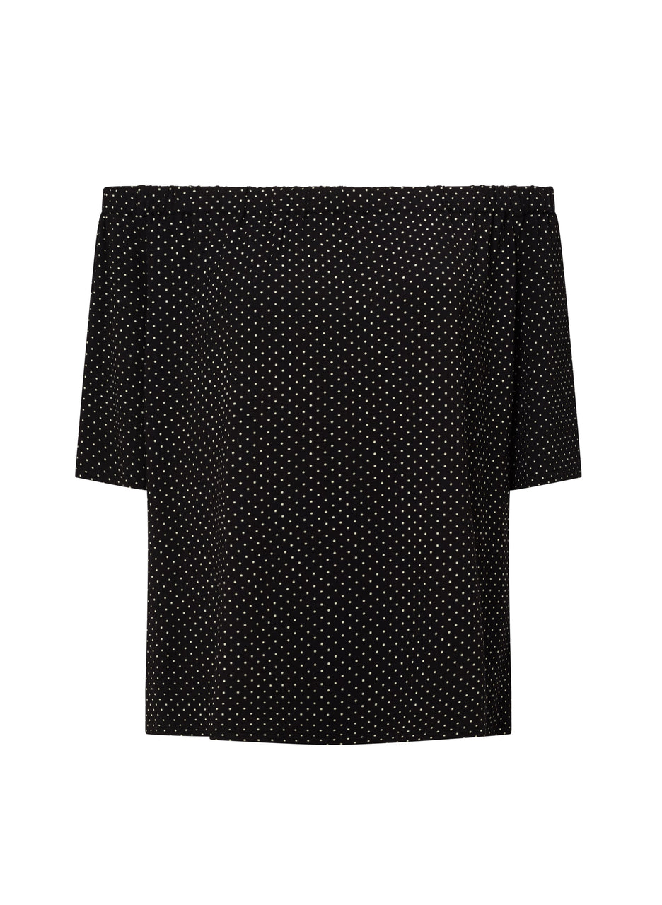 Marisol Off the Shoulder Print Top