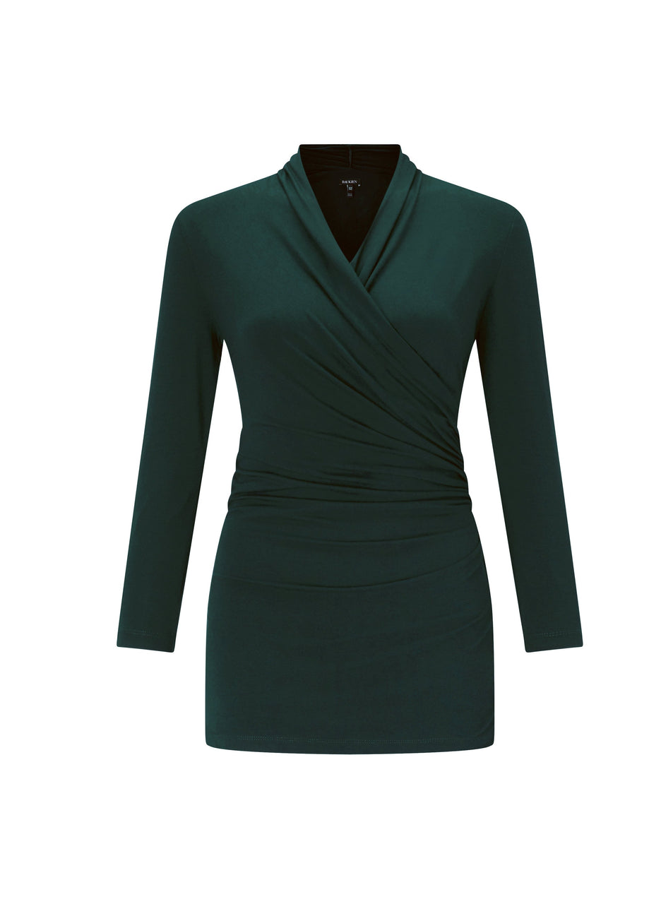Adaline Wrap Top