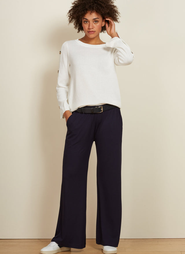 Palazzo Wide Leg Trousers